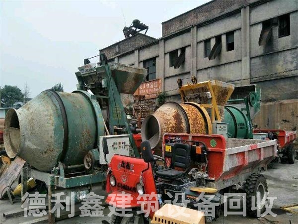 回收建筑設(shè)備，建筑廢料回收。卷揚(yáng)機(jī)回收，攪拌機(jī)回收